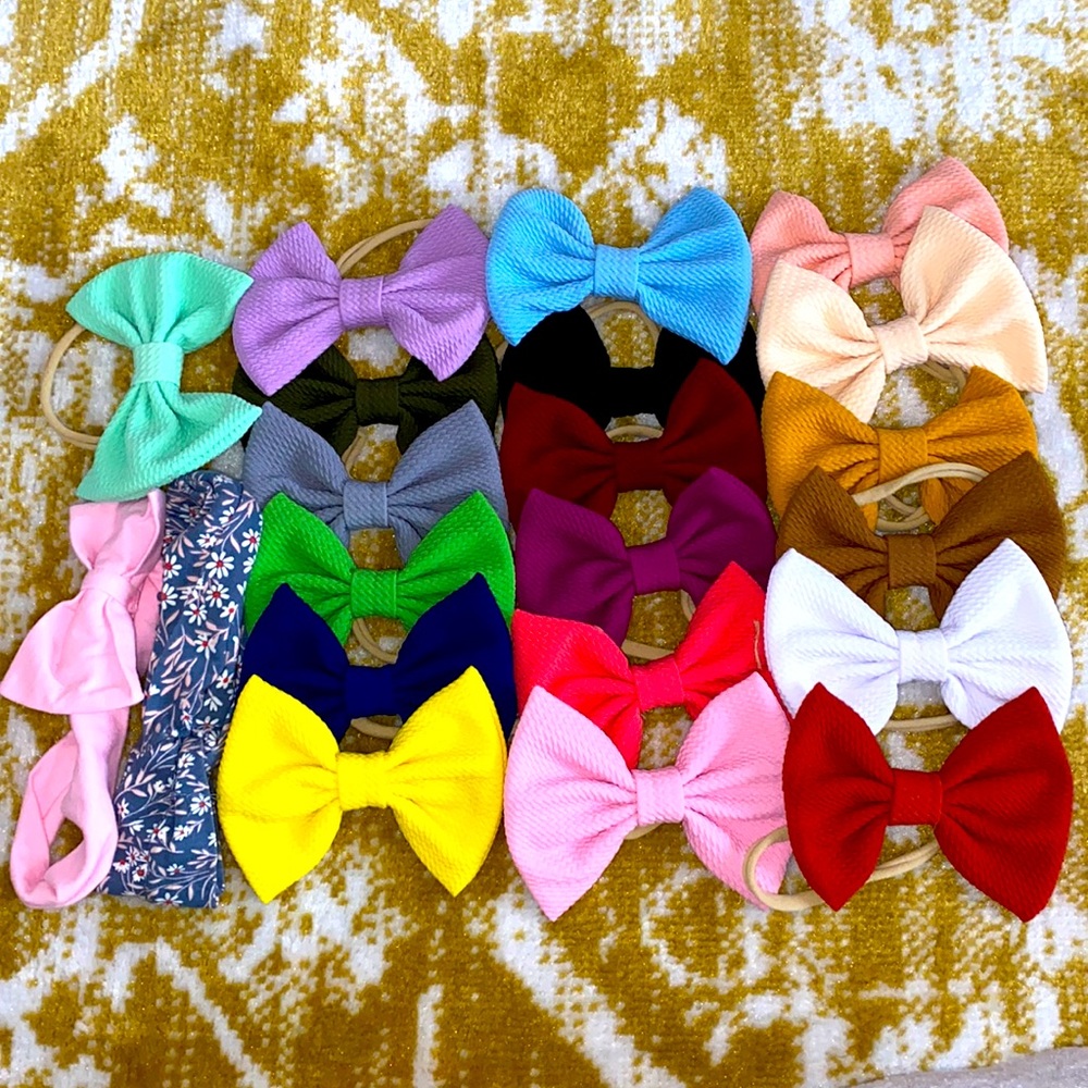 Baby girl bows